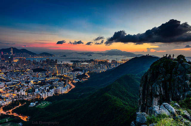 View from lion rock