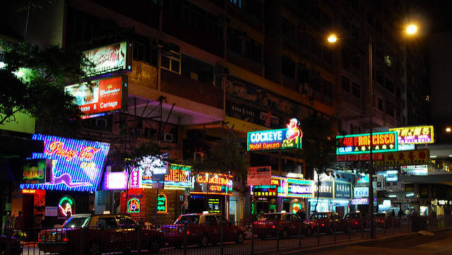 Wanchai bars- Lockhart Road