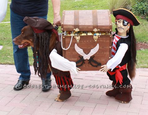 headless horseman dog costume