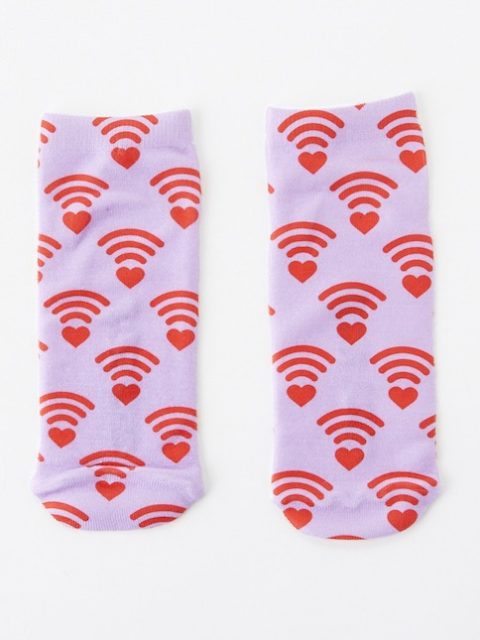 Wifi Love socks is so cute! Image from Brit+Co.