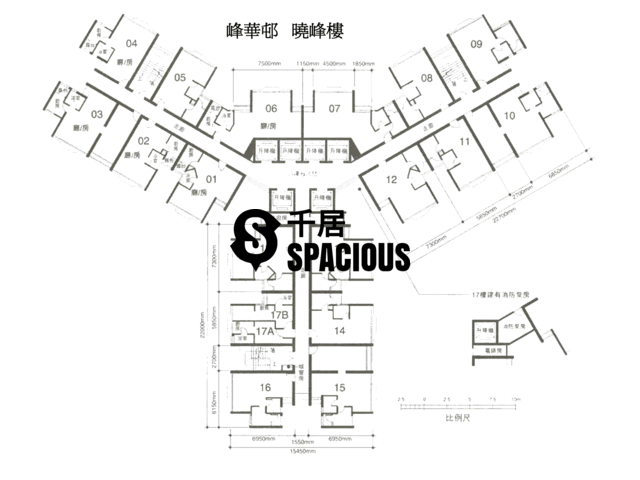 Chai Wan - Fung Wah Estate Hiu Fung House Floor Plan 02
