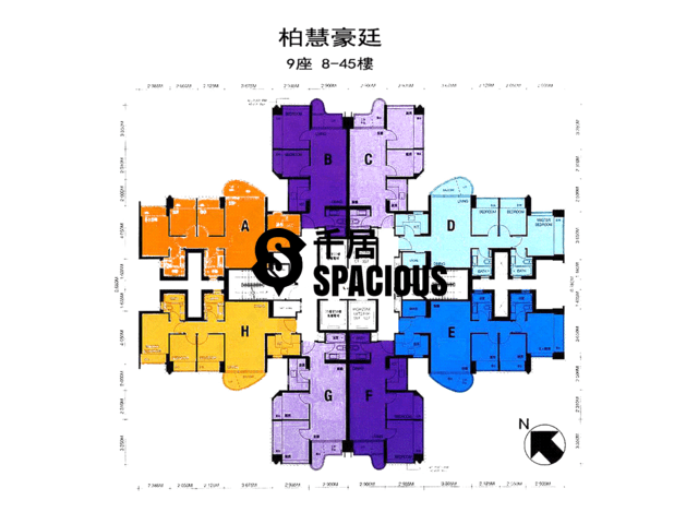 Tin Shui Wai - CENTRAL PARK TOWERS Floor Plan 18