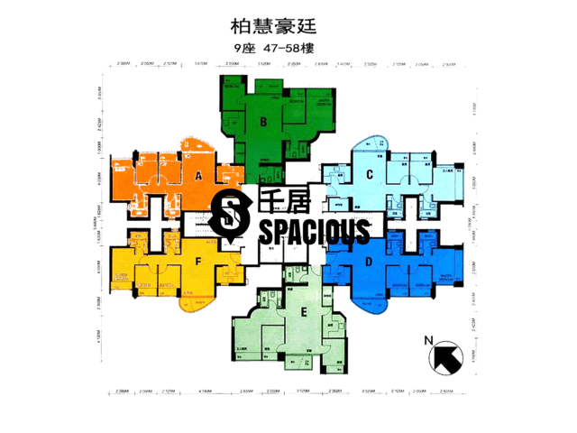 Tin Shui Wai - CENTRAL PARK TOWERS Floor Plan 19