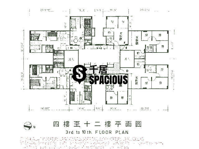 Tai Po - Bong Hing Building Floor Plan 02
