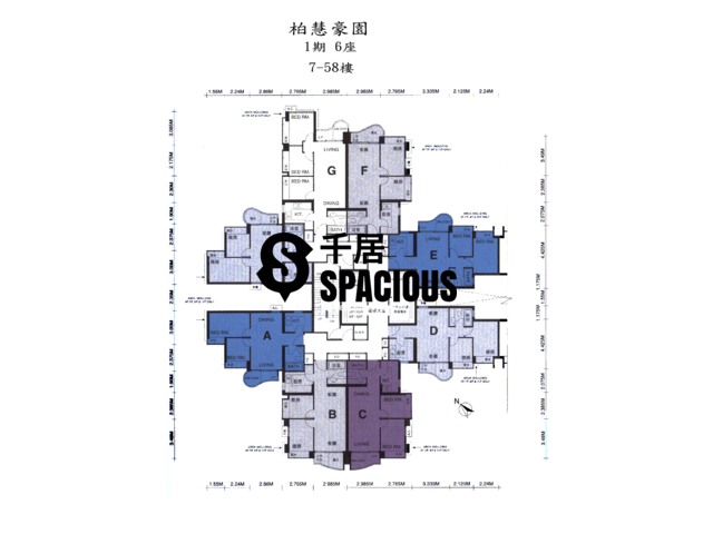 Tin Shui Wai - CENTRAL PARK TOWERS Floor Plan 13