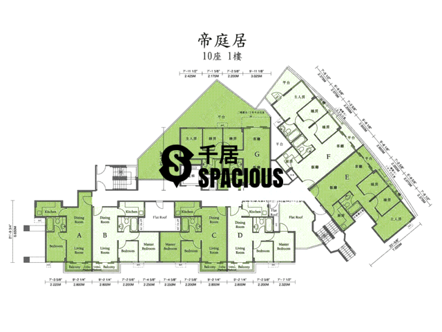 Yuen Long - Imperial Villas Phase 1 Floor Plan 16