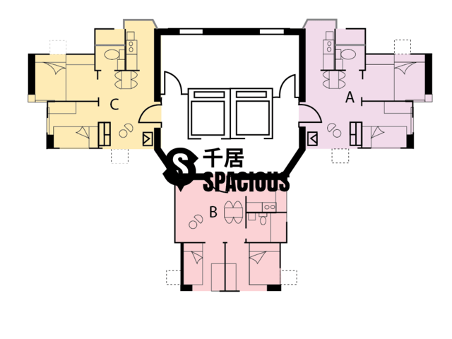 Mong Kok - Orchid Court Floor Plan 01
