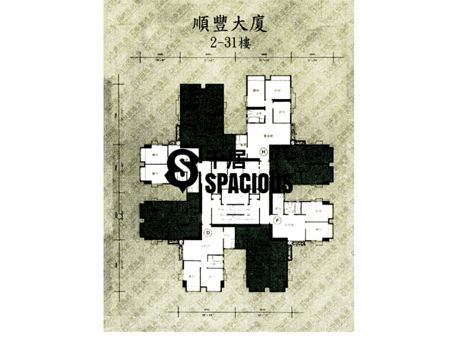 Yuen Long - Shun Fung Building Floor Plan 01