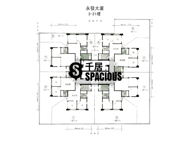 Tsz Wan Shan - Winfair Building Floor Plan 01