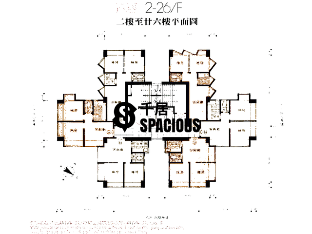 Cheung Sha Wan - Wing Ning Building Floor Plan 02