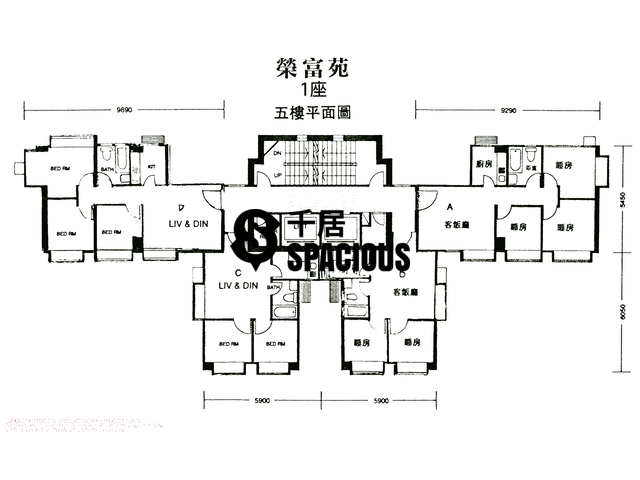 Tai Kok Tsui - Greenfield Garden Floor Plan 01