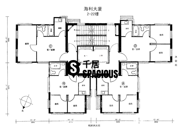 Ap Lei Chau - Hoi Lee Building Floor Plan 02