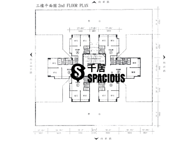 Tuen Mun - Hip Pont Building Floor Plan 01