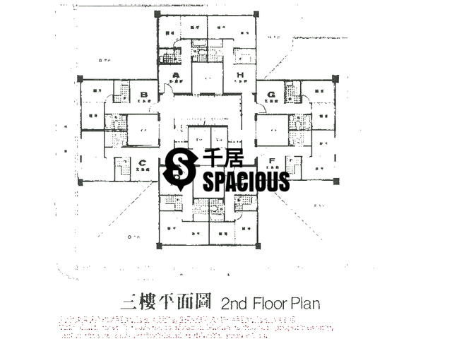 Sham Shui Po - Kiu Chau Building Floor Plan 01