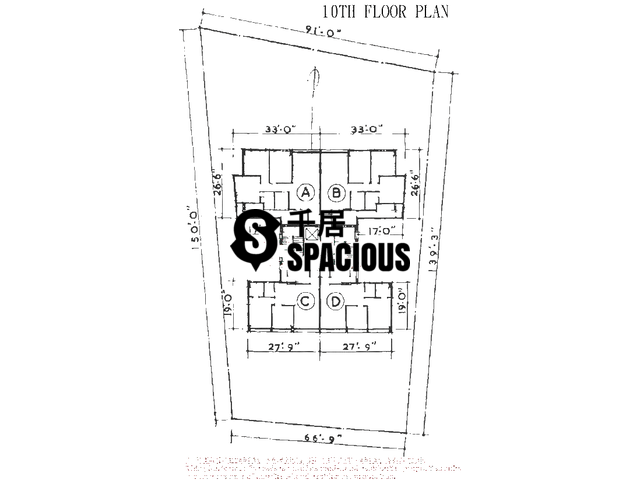 Tin Hau - Piedmont Garden Floor Plan 01