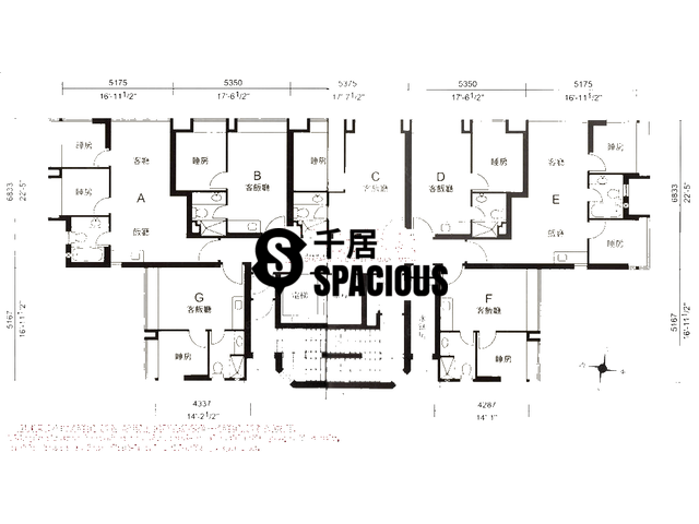 Prince Edward - Bijou Apartments Floor Plan 02