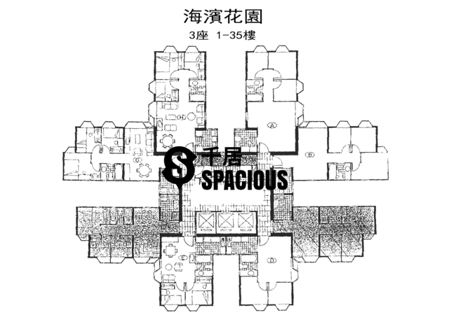 Tsuen Wan - Riviera Gardens Floor Plan 02