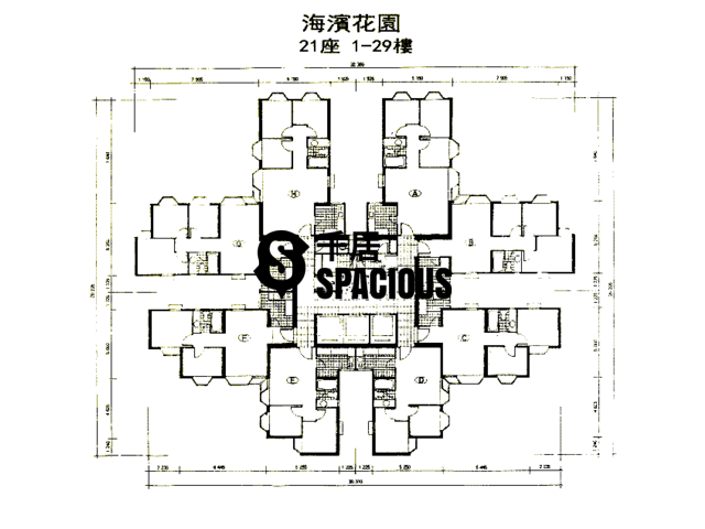 Tsuen Wan - Riviera Gardens Floor Plan 12