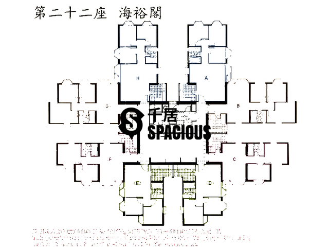Tsuen Wan - Riviera Gardens Floor Plan 13