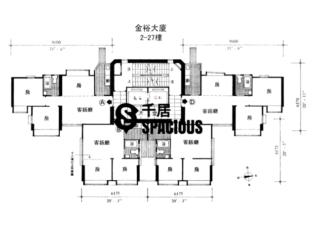 Sheung Wan - Kam Yu Mansion Floor Plan 02