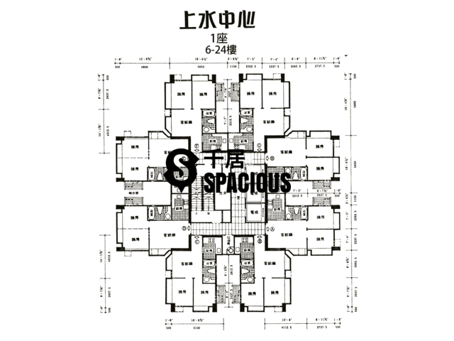 Sheung Shui - SHEUNG SHUI CENTRE Floor Plan 02