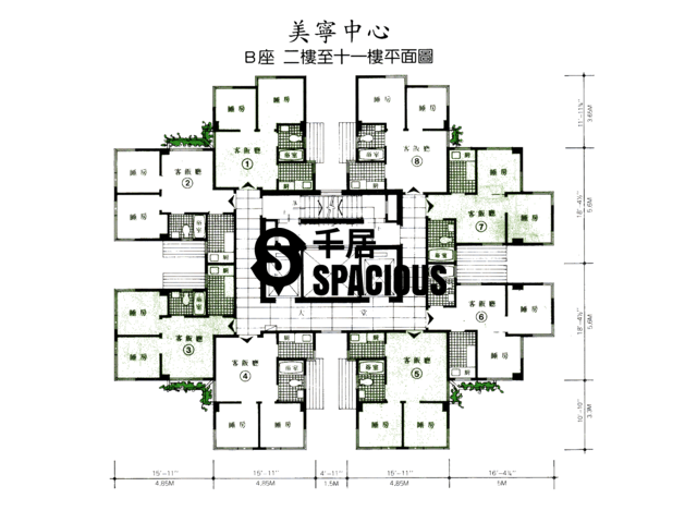 Sham Shui Po - Merlin Centre Floor Plan 06