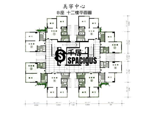 Sham Shui Po - Merlin Centre Floor Plan 07
