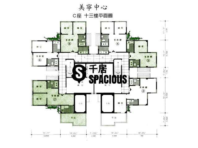 Sham Shui Po - Merlin Centre Floor Plan 09