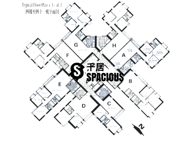 Fortress Hill - Harbour Heights Block 3 (Nam Fung Court) Floor Plan 04