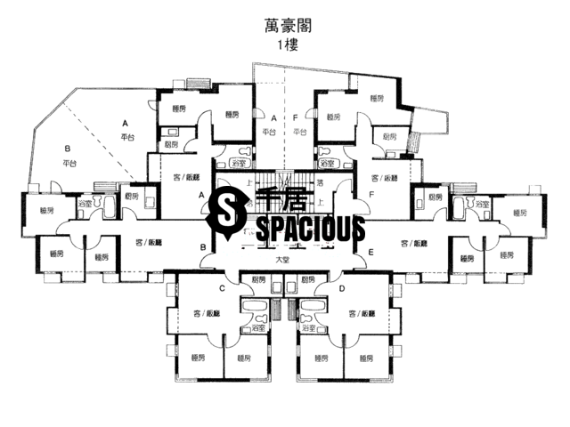 Wan Chai - Manrich Court Floor Plan 01