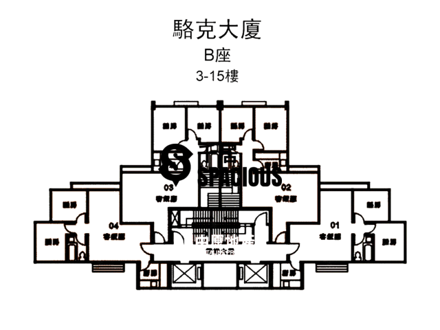 Causeway Bay - Lockhart House Floor Plan 02
