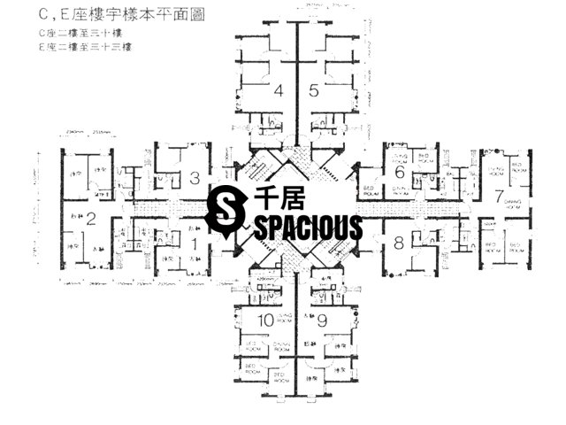 Tsing Yi - Ching Tai Court Floor Plan 04