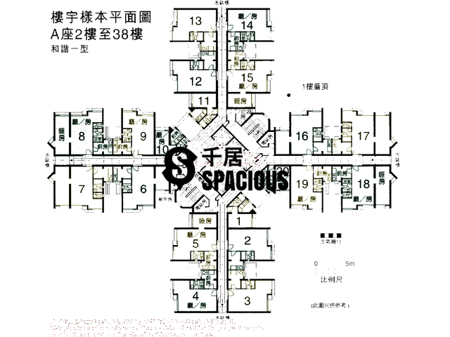 Tseung Kwan O - Po Ming Court Floor Plan 01