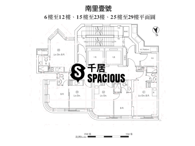 Shek Tong Tsui - One South Lane Floor Plan 02