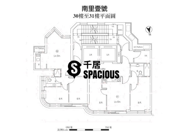 Shek Tong Tsui - One South Lane Floor Plan 03