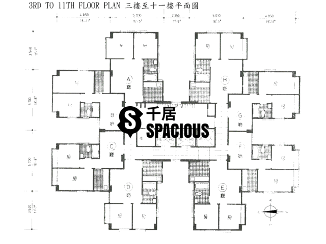 Yuen Long - Lin Fat Building Floor Plan 02