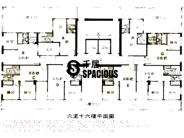 Mong Kok - Winfield Building Floor Plan 01