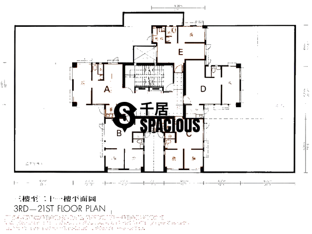 Wan Chai - Wah Fat Mansion Floor Plan 01