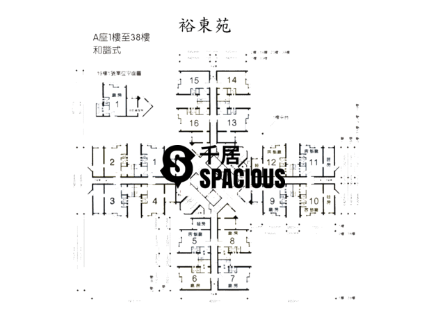 Tung Chung - Yu Tung Court Floor Plan 02