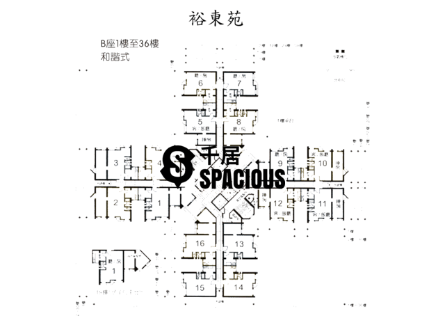 Tung Chung - Yu Tung Court Floor Plan 03