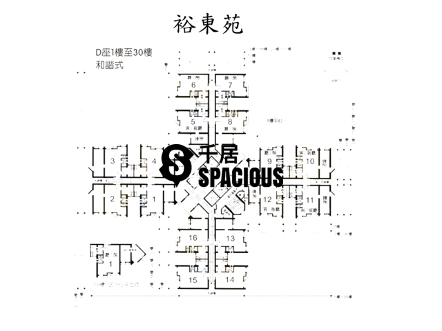 Tung Chung - Yu Tung Court Floor Plan 04
