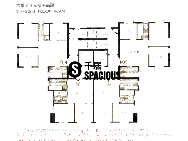 Wan Chai - Tung Kai Building Floor Plan 02