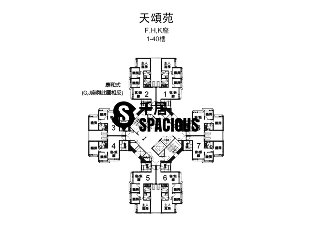 Tin Shui Wai - Tin Chung Court Floor Plan 02