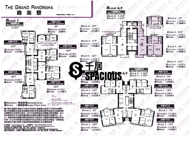 Mid Levels Central - The Grand Panorama Floor Plan 01
