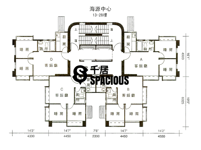 Wan Chai - Yanville Floor Plan 02