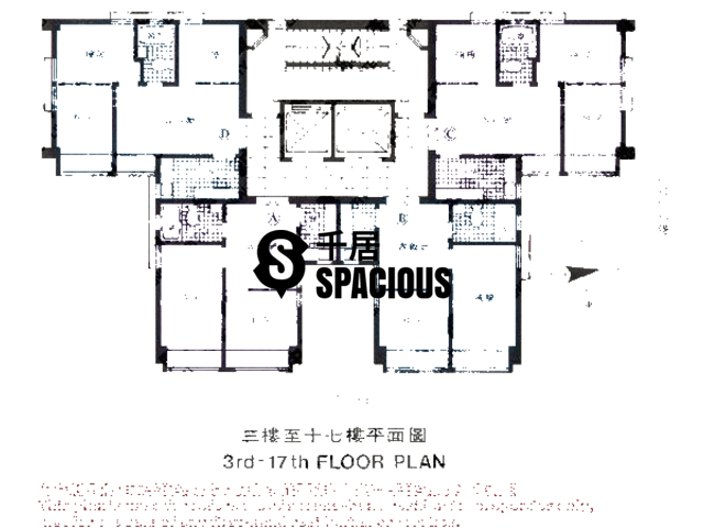 Yau Ma Tei - Tak Kei Building Floor Plan 01