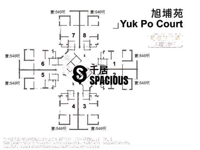 Sheung Shui - Yuk Po Court Floor Plan 01