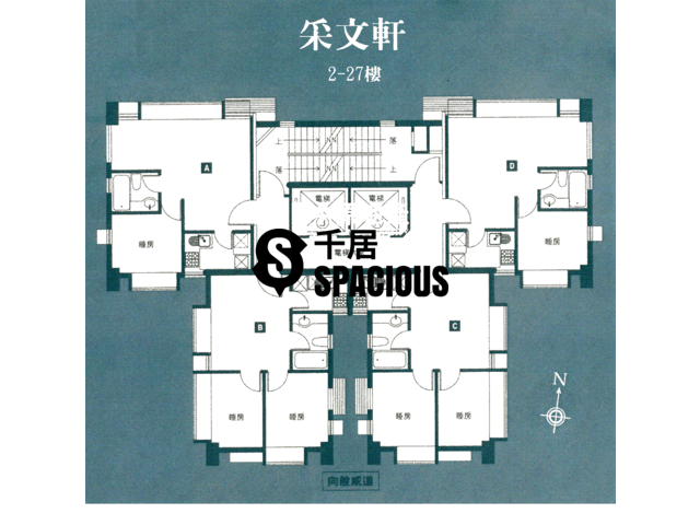 Sai Ying Pun - The Bonham Mansion Floor Plan 01