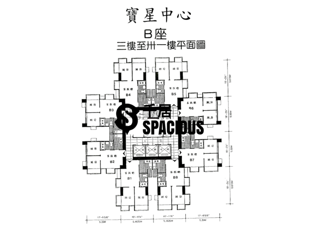 Kwai Chung - Po Sing Centre Floor Plan 02