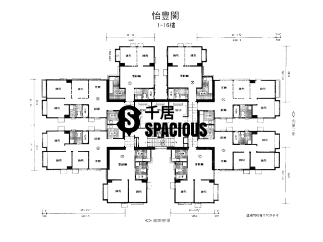 Sai Ying Pun - Yee Fung Court Floor Plan 01